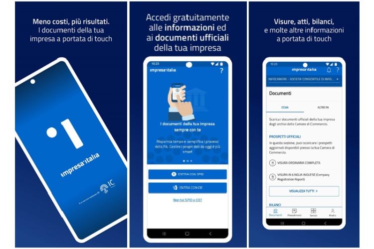 Il Cassetto digitale dell’imprenditore da oggi ha nuove funzionalità  e diventa app con il nome Impresa Italia