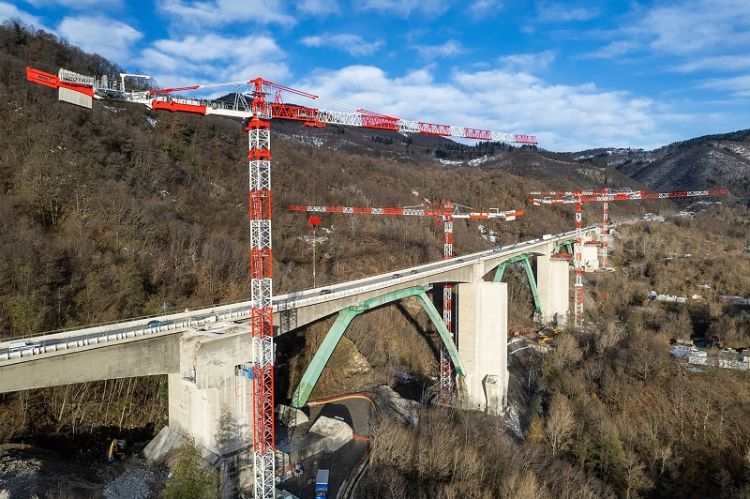 Avviata la ricostruzione del viadotto Gravagna nella carreggiata nord della A15: entro Pasqua 2026 la riapertura