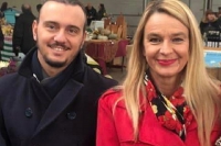 I parlamentari spezzini della Lega Stefania Pucciarelli e Lorenzo Viviani