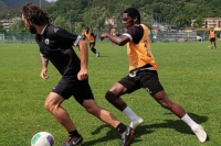 allenamento dello Spezia Calcio