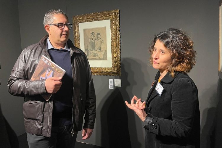 Anche il Presidente della Liguria in visita alla mostra su Picasso a Sarzana