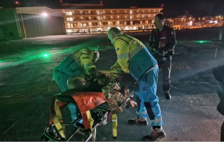 Malore in crociera: soccorso dall’elicottero della Guardia Costiera decollato da Sarzana