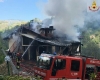 Incendio in una palazzina a Varese