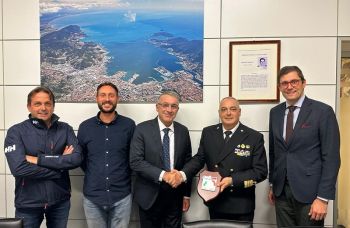 Delegazione Confartigianato ricevuta dal nuovo Comandante della Capitaneria Alberto Battaglini
