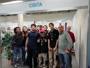 I ragazzi del Cisita al Salone Orientamenti di Genova