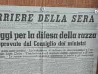 &quot;Leggi razziali, una pagina buia della storia italiana&quot;