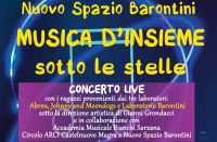 Serata di musica e aperitivo sotto le stelle al Nuovo spazio Barontini