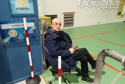Il presidente del Lunezia Volley, Massimo Magnavacca