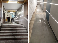 &quot;Lavori in corso, ma il sottopasso della stazione di Monterosso è già allagato&quot; (foto)