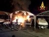 Incendio in un rimessaggio al Senato di Lerici, distrutte due barche