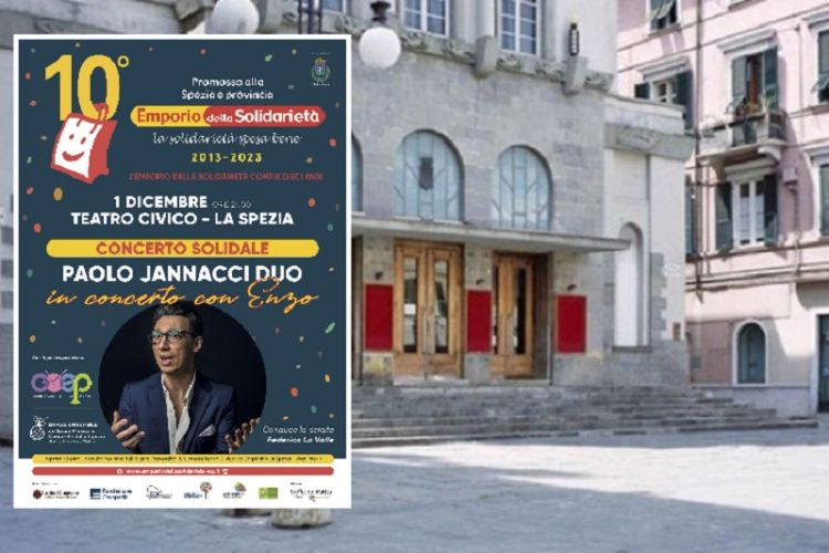 Paolo Jannacci al Teatro Civico per i dieci anni dell&#039;Emporio della Solidarietà