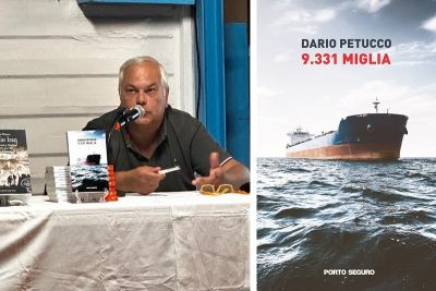 Petucco presenta &quot;9931 miglia&quot;: non solo un diario di bordo, ma un'incursione nel cuore di un marinaio