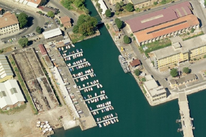 l&#039;area del porticciolo San Vito a Marola