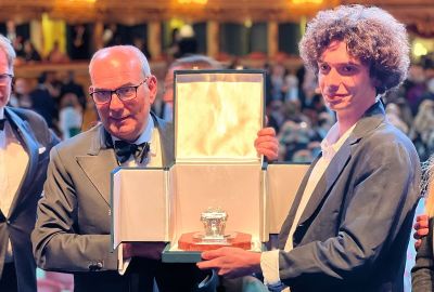 Il giovane sarzanese Bernardo Zannoni vince il Premio Campiello