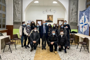 Il Sindaco Peracchini in visita all&#039;oratorio &quot;Don Bosco&quot;