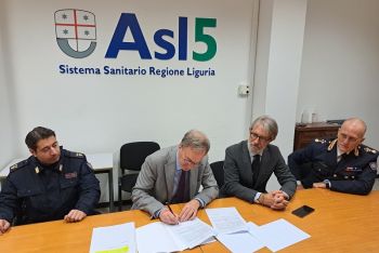 Questura della Spezia e ASL 5 rinnovano il Protocollo &quot;Zeus&quot;