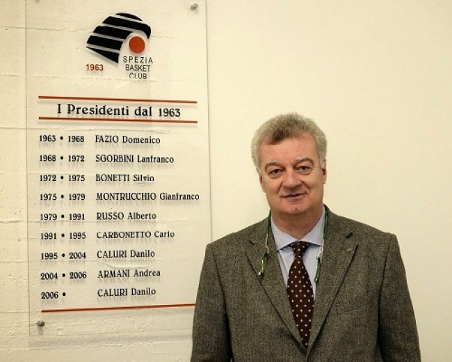 Ottavo mandato consecutivo per il Presidente dello Spezia Basket Tarros nel consiglio FIP Liguria