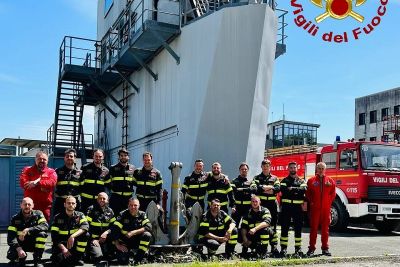 Alla Spezia la seconda edizione del corso antincendio navale della Regione Toscana
