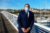 Il presidente di Regione Liguria Giovanni Toti alla Spezia