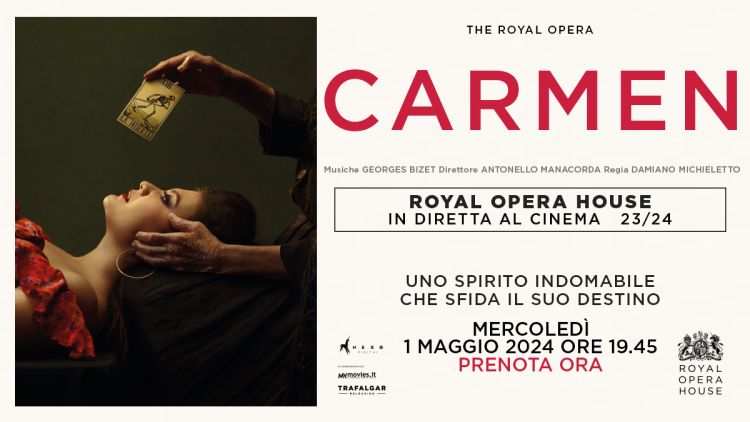Al Nuovo la «Carmen» di Bizet in diretta dalla Royal Opera House di Londra