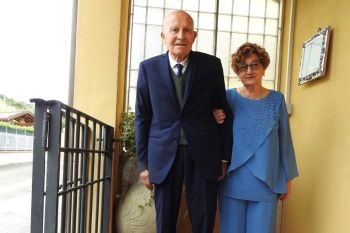 60 anni di matrimonio, auguri a Giuseppe e Chiara