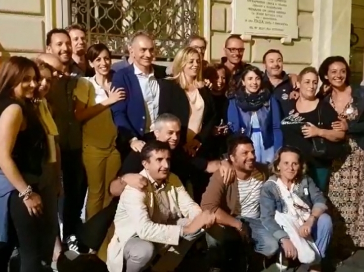 Ponzanelli per la prima volta in Comune da sindaco: &quot;E&#039; la notte della speranza&quot; (video)