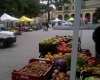 Mercato km zero in piazza Brin