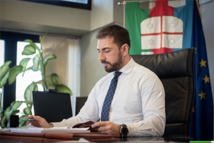 Il presidente del Consiglio regionale Gianmarco Medusei