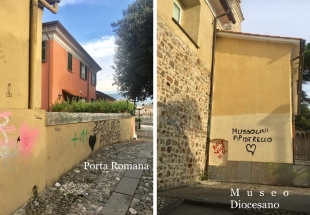 Pronti a ripulire Sarzana dalle scritte che la deturpano?