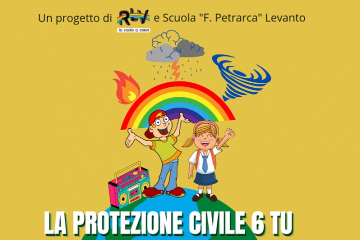 RLV La Radio a Colori e l&#039;Istituto Petrarca di Levanto danno vita al progetto &quot;La Protezione Civile 6 Tu!&quot;