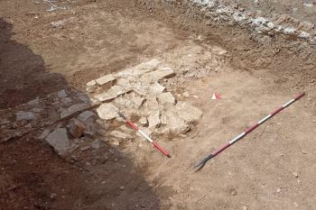 A Fezzano affiorano i resti del complesso romano del Fundus Alphidianus