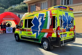 La Pubblica Assistenza di Vezzano Ligure ha una nuova ambulanza