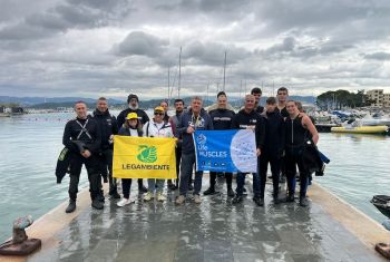 A Cadimare grande successo per &quot;Puliamo il mondo&quot;, recuperato anche monopattino dal fondale marino