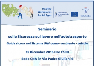 Seminario sulla sicurezza sul lavoro nell&#039;autotrasporto