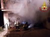 Sarzana, incendio in un garage