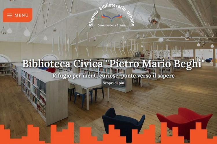 Online il nuovo sito del Sistema Bibliotecario Urbano della Spezia