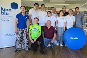 Giro della Lunigiana: i ragazzi di &quot;Luna Blu&quot; taglieranno il traguardo prima dell&#039;arrivo della prima tappa