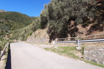 A Levanto concluso il primo cantiere del PNRR: messa in sicurezza la strada da Sant’Anna a Dosso