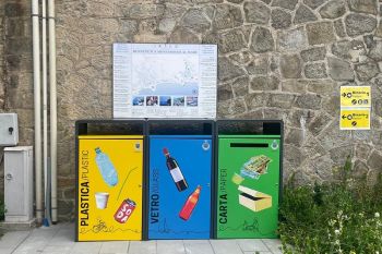 A Monterosso nuovi cassonetti per la raccolta dei rifiuti