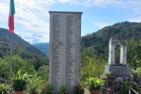 Giulio Guerri alla commemorazione del 77esimo anniversario degli eccidi nazifascisti a Bardine e San Terenzo