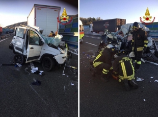 Tragico incidente sulla A12, morto un uomo