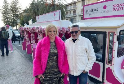 Al Festival di Sanremo grande successo per il trenino &quot;made in La Spezia&quot;