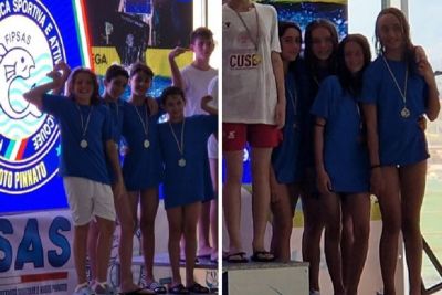 Nuoto Pinnato, la Rari Nantes è vice campione d&#039;Italia