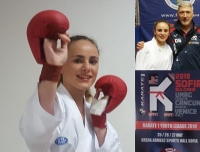 Elisa Sarti impegnata nelle qualificazioni per le Olimpiadi giovanili