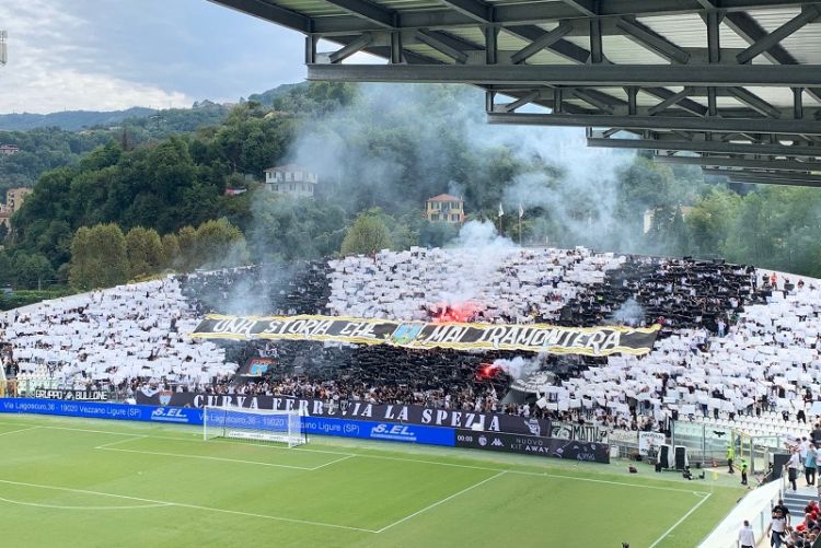 Entusiasmo alle stelle in casa Spezia: con la Reggiana Curva Ferrovia già sold out