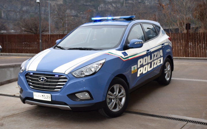 Le forze di polizia in Europa scelgono Hyundai