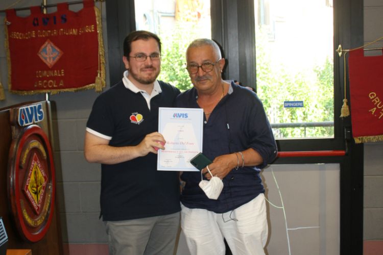 L&#039;AVIS della Spezia ha premiato i suoi donatori più &quot;assidui&quot;