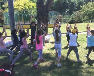 &quot;Yoga in classe&quot; alla primaria di Ressora