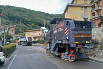 Doppio cantiere sulla Napoleonica alle Grazie