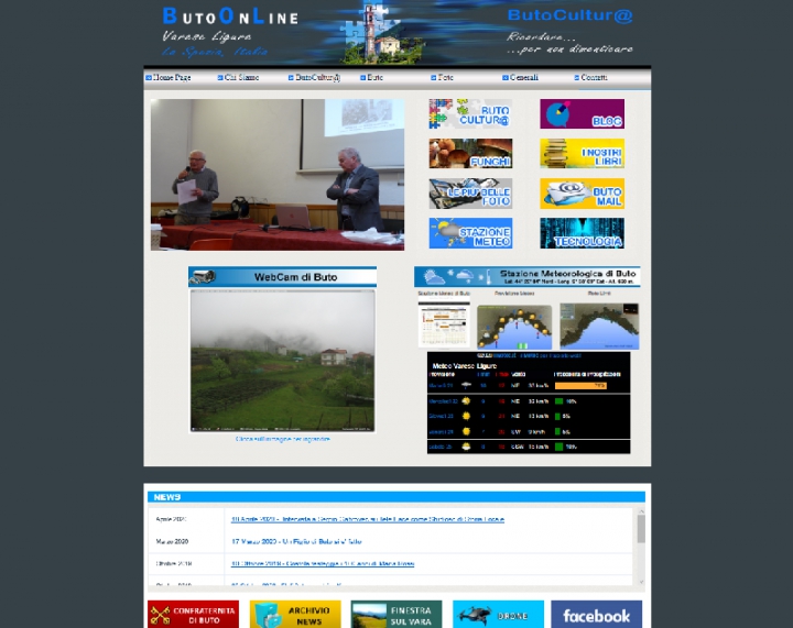 Si rinnova il sito web del paese di Buto